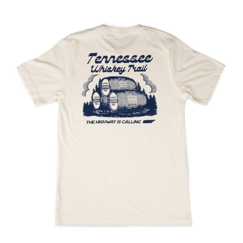 Barrel Stack Tee - Natural