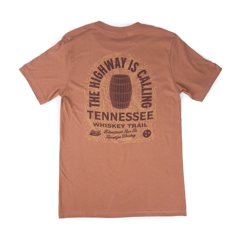 Smooth Adventures Tee - Chestnut