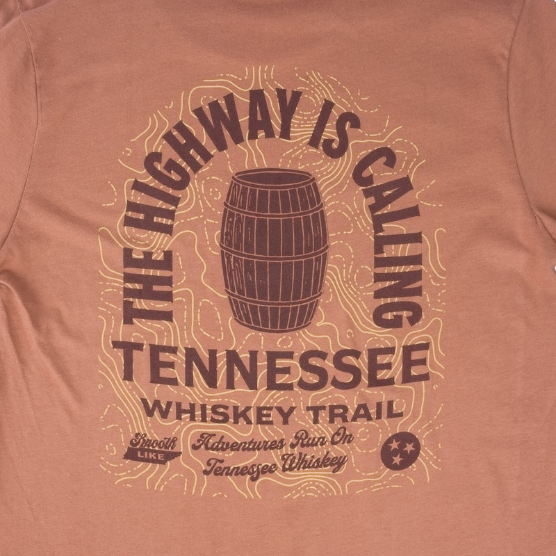 Smooth Adventures Tee - Chestnut