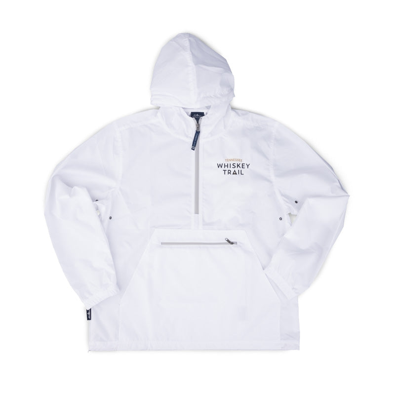 Anorak Rain Pullover - White
