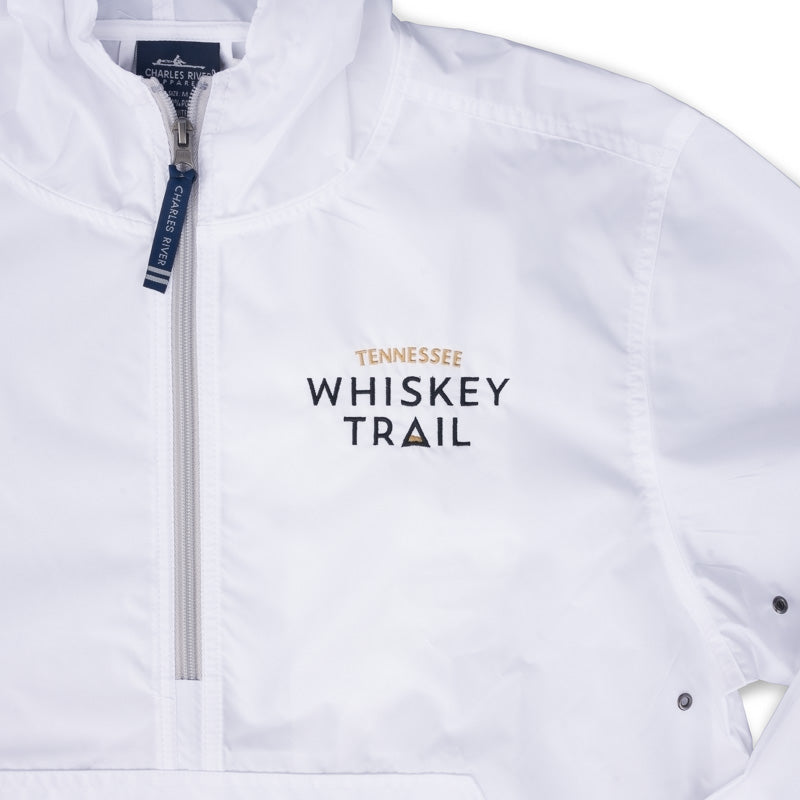 Anorak Rain Pullover - White