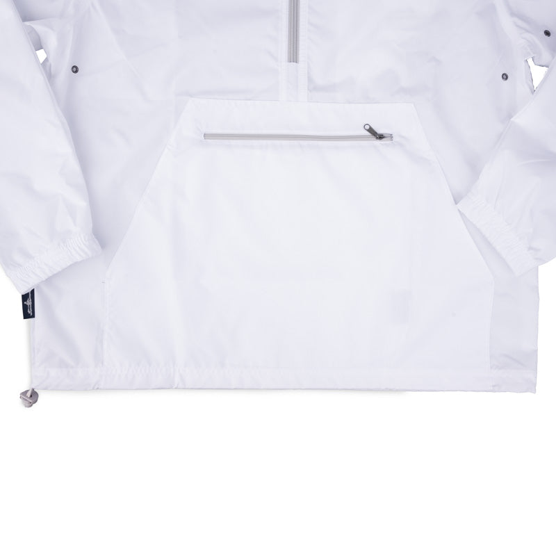 Anorak Rain Pullover - White
