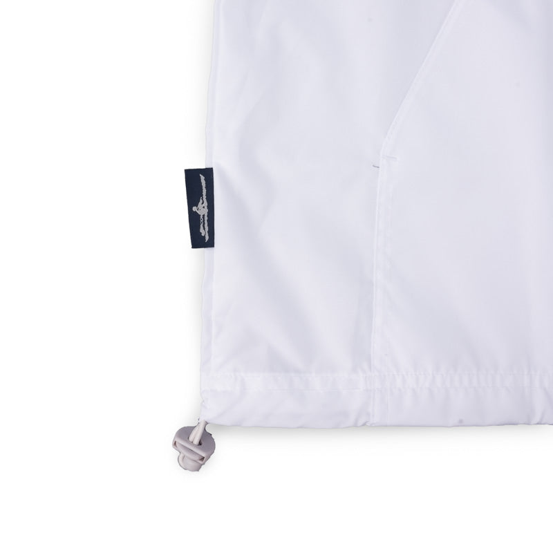 Anorak Rain Pullover - White