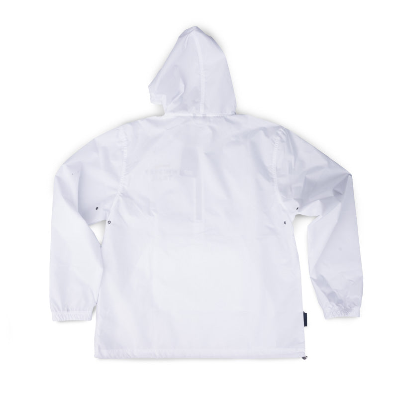 Anorak Rain Pullover - White