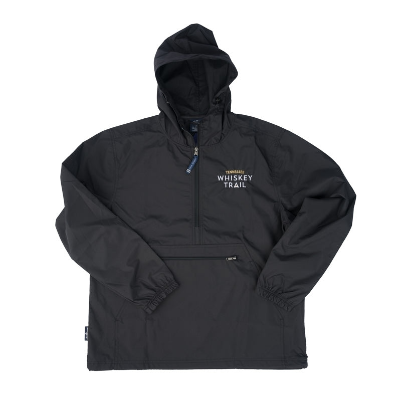 Anorak Rain Pullover - Black