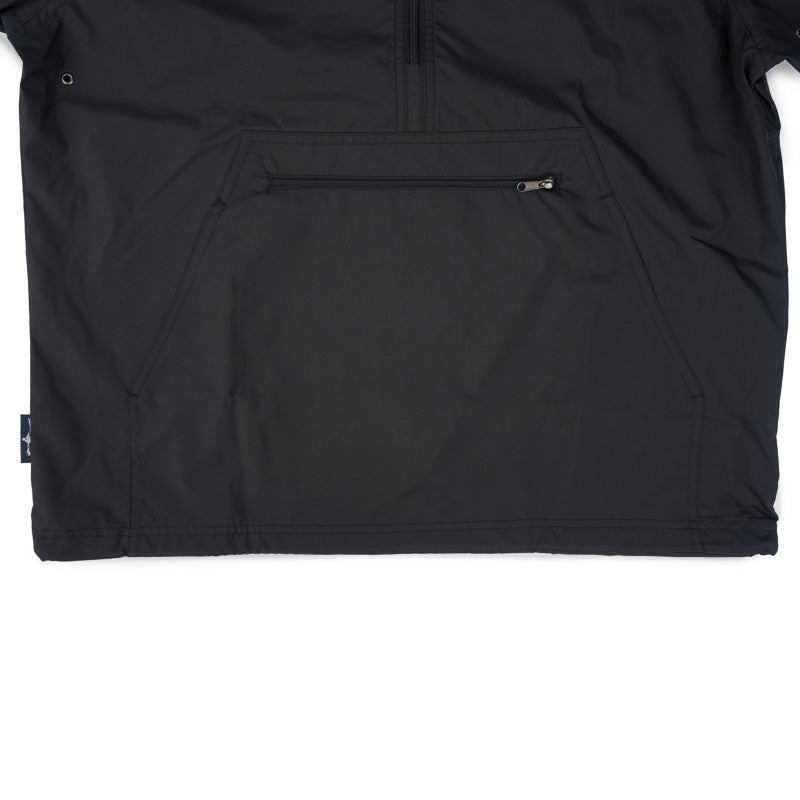 Anorak Rain Pullover - Black