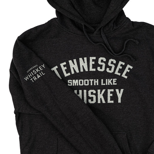 Smooth Like Whiskey Hoodie - Charcoal Heather
