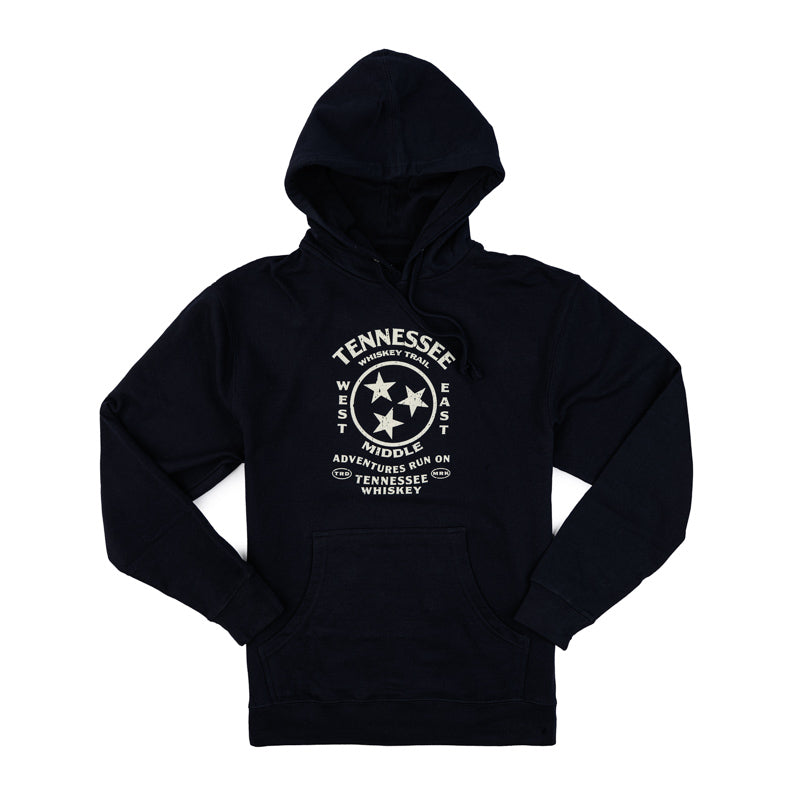 East West Hoodie - Navy