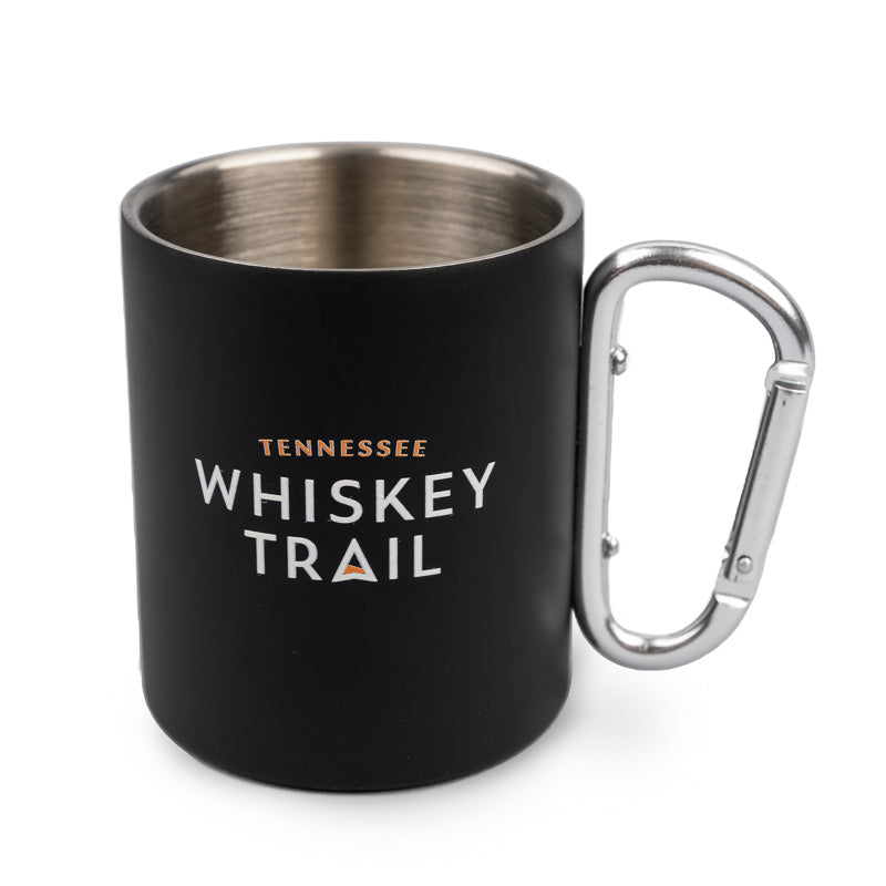 Carabiner Steel Mug - Black