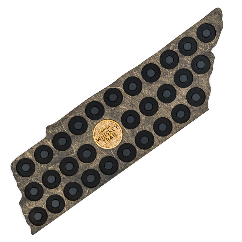 State of TN Poker Chip Wall Display