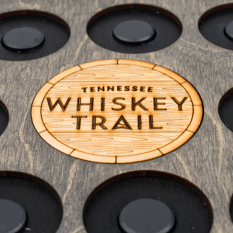 State of TN Poker Chip Wall Display