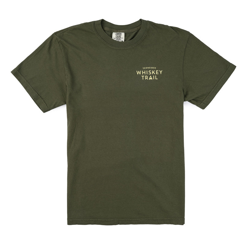 Wagon Trail Tee - Sage Green