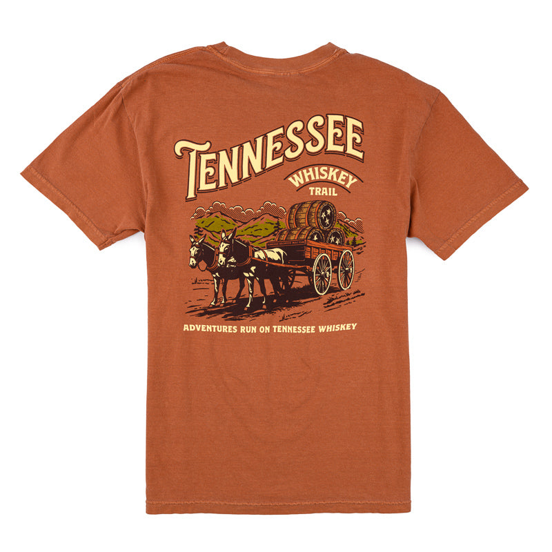 Wagon Trail Tee - Yam