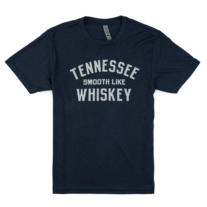 Smooth Like Whiskey Tee - Legion Blue