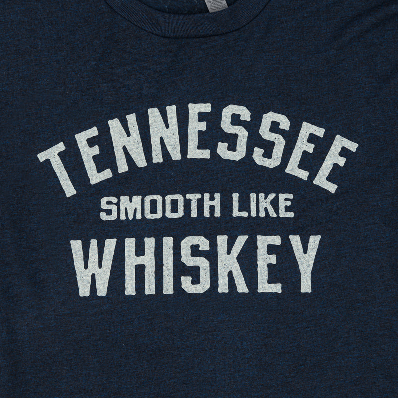 Smooth Like Whiskey Tee - Legion Blue