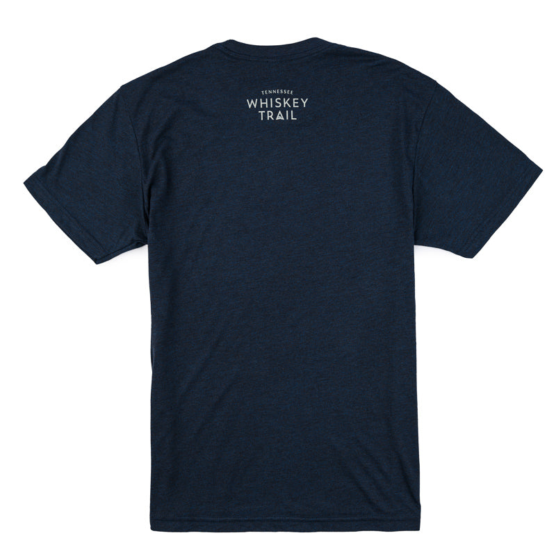 Smooth Like Whiskey Tee - Legion Blue