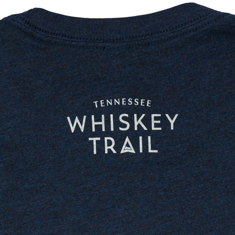 Smooth Like Whiskey Tee - Legion Blue