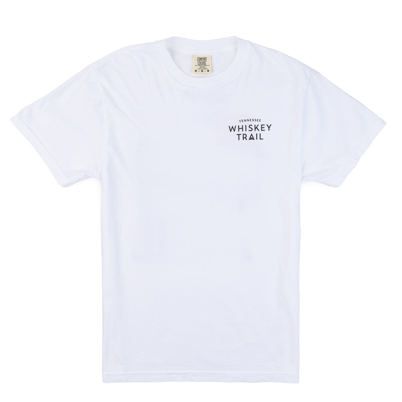 Rocks Glass Tee - White